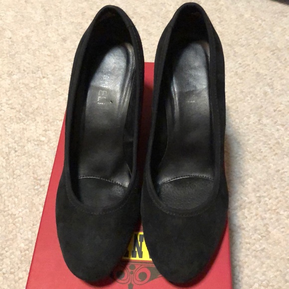 Van Eli Ultima black suede wedge - Picture 2 of 8